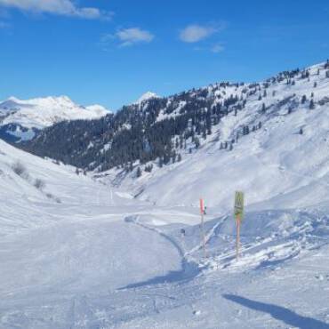 Perfekter Skiausflug