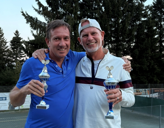 Tennis Endspiel Vereinsmeisterschaft Gruppe A beim SV Bergheim